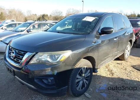2017 Nissan Pathfinder Sv z USA, uszkodzony, nr VIN 5N1DR2MM1HC664460
